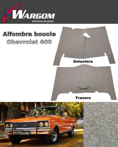 Alfombra Boucle Chevrolet 400