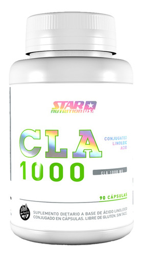 Cla1000 Star Nutrition 90 Cap. Quemador De Grasa