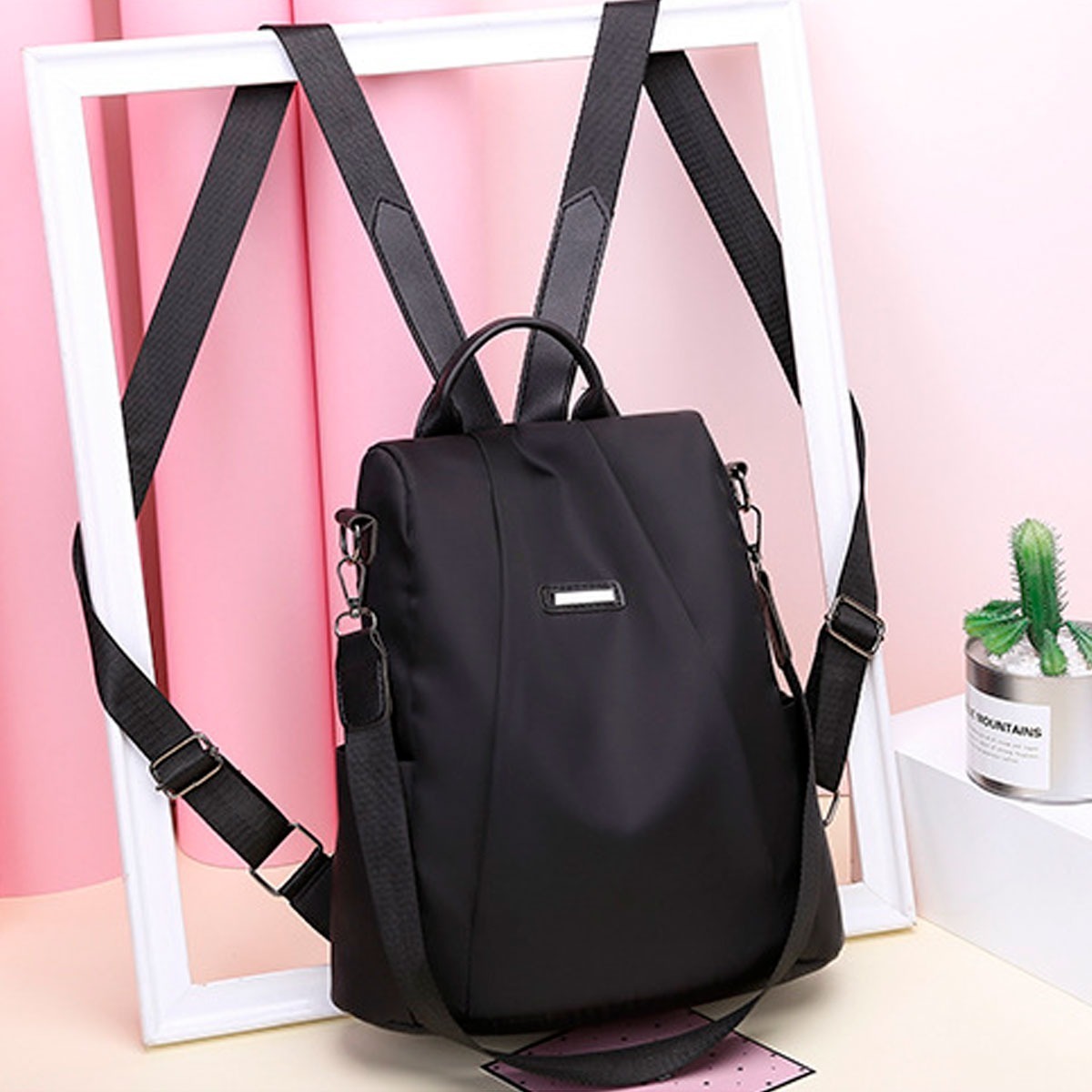 Mochila Clásica Elegante Para Dama Bolso Mujer Onda Shop Mercado Libre