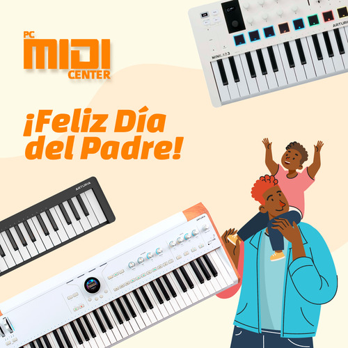 Controlador Midi Usb Midiplus X6 Mini Cuotas