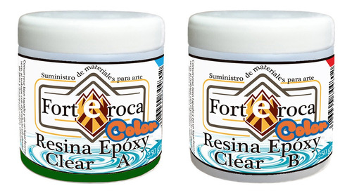 Resina Epóxica Epoxy-clear Color Sin Olor Fuerte 1/2 Kg 