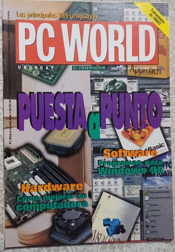 Revista Pc World Uruguay Año2 N°14 1995