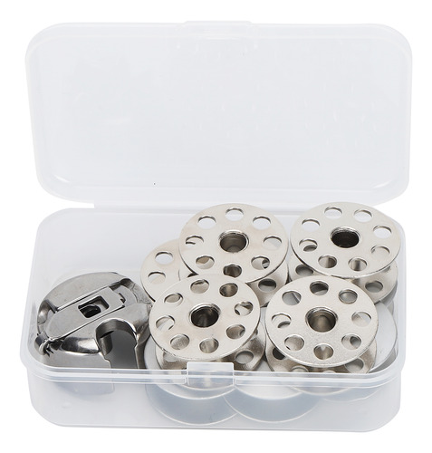Estuche Para Bobinas, 10 Bobinas De Metal, Pie Para Caminar,