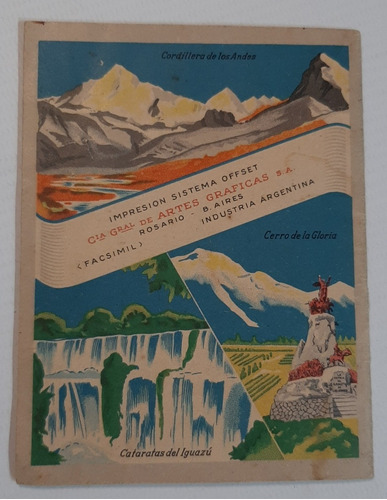 Imagen 5 de 7 de Cuadernos Antiguos 3 Mini Publicitarios Lote X 3 Ro 288