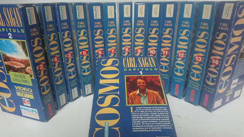 Serie Cosmos Completa - Carl Sagan - Vhs - 14 Videos