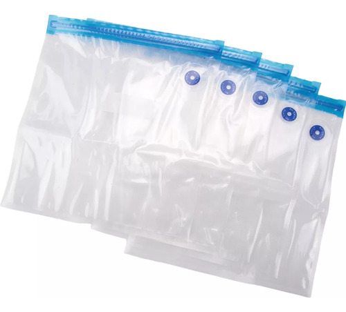 6 Bolsas De Almacenamiento Al Vacío 30×34cm