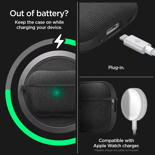Imagen 10 de 10 de Case Spigen Urban Fit Para AirPods Pro 2da Gen 2022