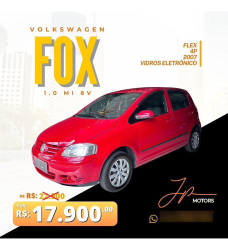 Volkswagen Fox 1.0 MI 8V