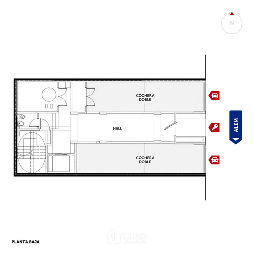 Alem Y Av. Pellegrini - Piso Exclusivo De 2 Dormitorios. Cochera Disponible.