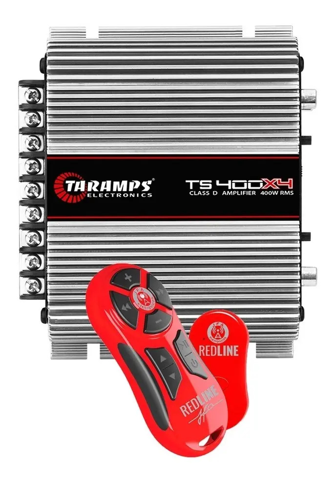 Modulo Taramps Ts400 Digital Ts 400 4 Canais 400w Rms Rca