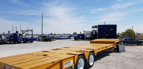 Lowboy Cama Baja Versatil 30t-40 Rampa Manual