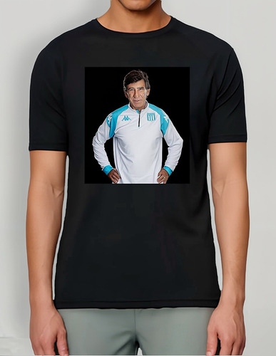 Remera Gustavo Costas Dt Racing Club Carc Unisex Personaliza