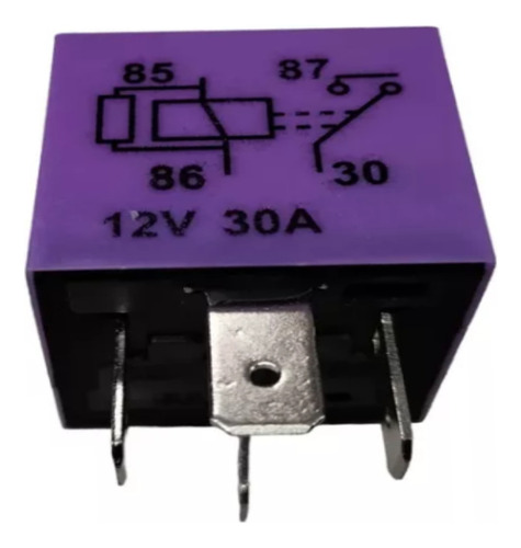 Rele Relay Morado Modulo Bomba De Gasolina Corsa 1.3 1.4 1.6