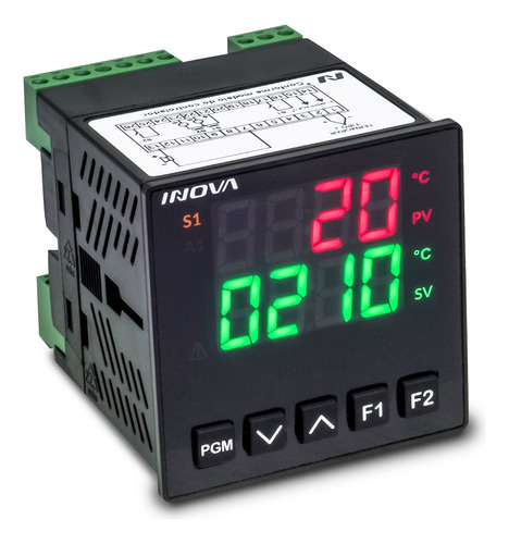 Controlador De Temperatura Inv-kb1-05-j-h - Inova (i)