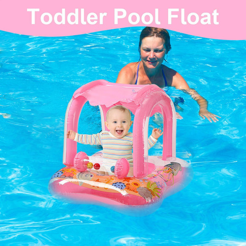 Flotador Bebé Alberca Inflable Ayuda Nadar Infantil