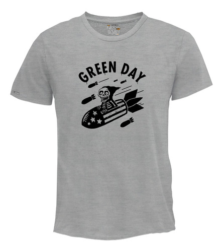Camiseta Hombre Estampada Green Day Banda Rock Punk Irk2