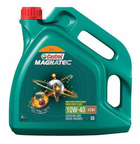 Aceite Castrol Magnatec 10w40 Semisintético Sn/cf 4 Litros