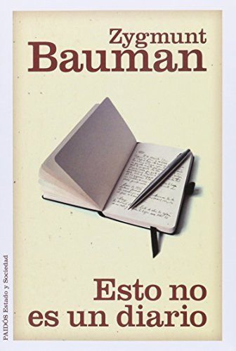 Libro Esto No Es Un Diario De Zygmunt Bauman