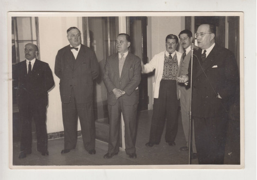 1948 Fotografia Dr Rodolfo Almeida Pintos En Hotel Miramar