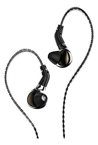 Audífonos H Hifihear 1, Con Cable Desmontable/negro