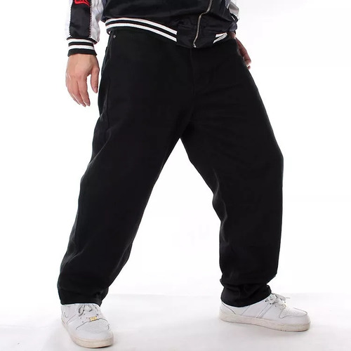 Pantalones Vaqueros De Estilo Hip Hop De Corte Holgado Para