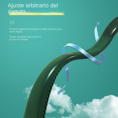 Ventilador De Cuello Portátil Sin Aspas Mini Usb Recargar