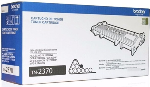 Toner Brother Tn2370 Hl 2320 2360 2520 2540 2700 2720 2740