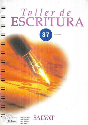 Taller De Escritura 37 Gramática Creativa 1 / Salvat