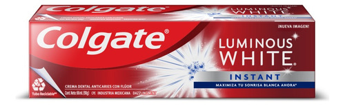 Crema Dental Colgate Luminous White Instant 66 Ml