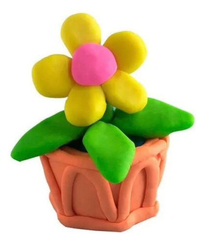 Play-doh Plastilinas Masa Jardin De Colores 3 Botes