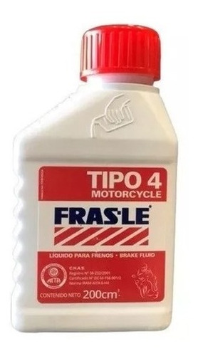 Liquido De Freno Frasle Tipo Dot 4 X 200 Ml Rpm