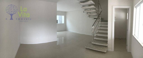 Casa, Sobrado Novo À Venda, Semi-mobiliado Com 3 Quartos, 1 Suite, 141m² Área Construída, Bairro Bela Vista, Gaspar Sc - Ca0266