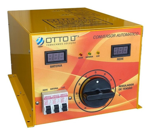 Conversor Automático Com Carregador Motor Home Otto Lt 10kva