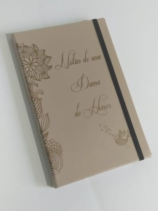 Libretas Artesanales Damas De Honor Regalo 4 Pz