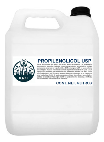 Propilenglicol Usp 4 Litros