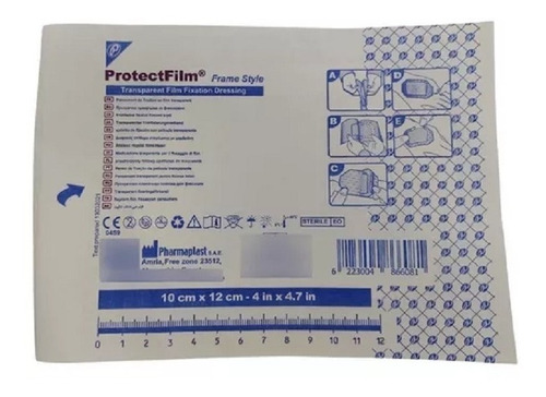 Apósito Transparente Protectfilm 10x12. Pack 10 Unidades.