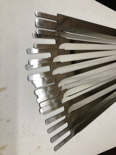 Imagen 2 de 4 de 12 Cuchillas Para Cortadora De Tela Industrial