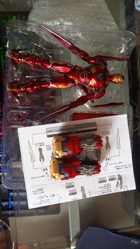 Imagen 5 de 6 de Figura Iron Man Mk50 Con Nanopartes, Infinity War Endgame