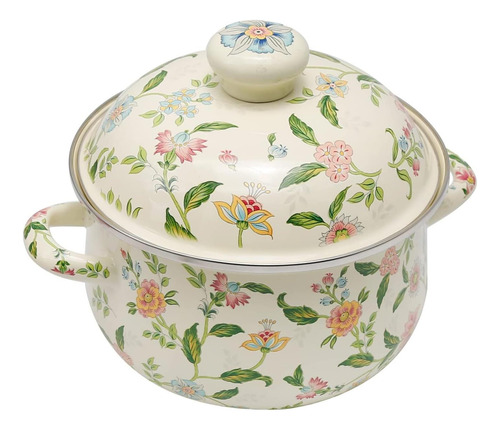 Vikksaer 2.8 Qt Pot De Fuego Similedónimo De Esmalte Vintage