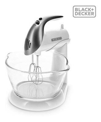 Batidora De Pedestal Black+decker Tazón De Vidrio Y Plástico