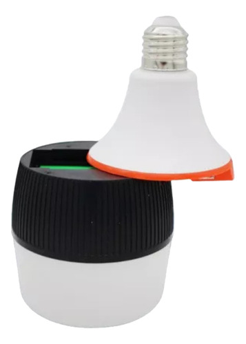 Kit 2 Lampadas De Emergencia Inteligente Led 30w Bivolt Branco