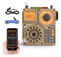 Comprar Raddy Rf320 App Control Radio De Onda Corta, Air\u002Ffm\u002Fam\u002Fvh...