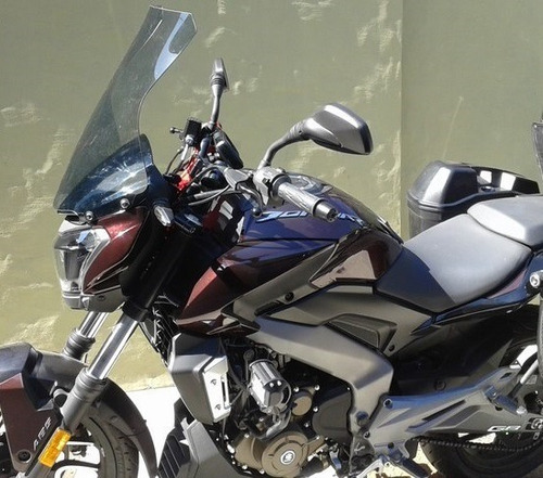 Parabrisas Moto Rouser Bajaj Dominar 400 Elevado 47cm Znorte