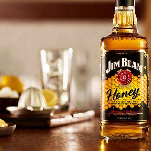 Whisky Jim Beam White Bourbon + Jim Beam Honey