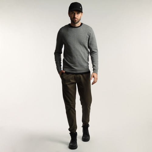Pantalón Hombre Kevingston Babucha Cabral Gabardina Verde