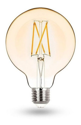 Imagem 1 de 2 de Lâmpada Led Globo Balloon G95 2w Filamento Vintage Sth6336