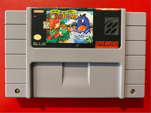 Yoshis Island Súper Mario World 2 Super Nintendo Snes