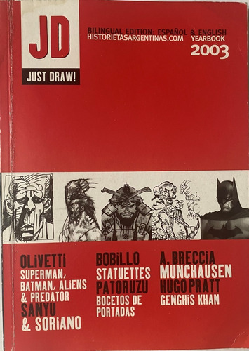 Just Draw! 2003 Dibujos, Rarezas, Olivetti, Breccia, Ex03b1