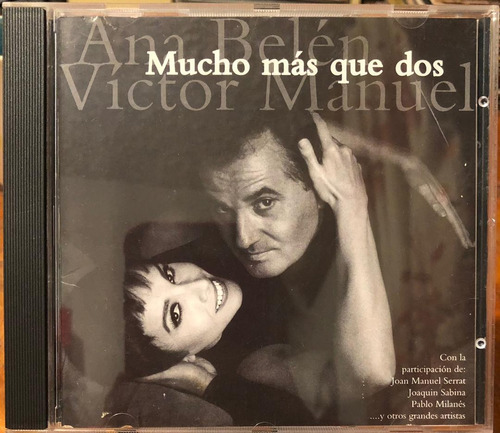 Cd - Ana Belén & Víctor Manuel / Mucho Más Que Dos. Album