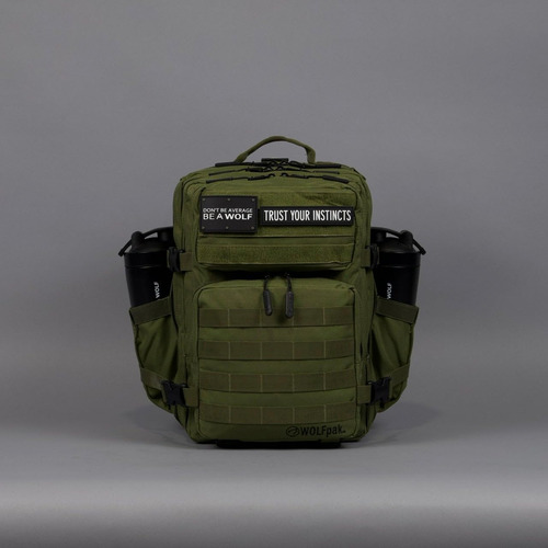 Wolfpak Mochila 25 L Verde Atlético Para Deportes